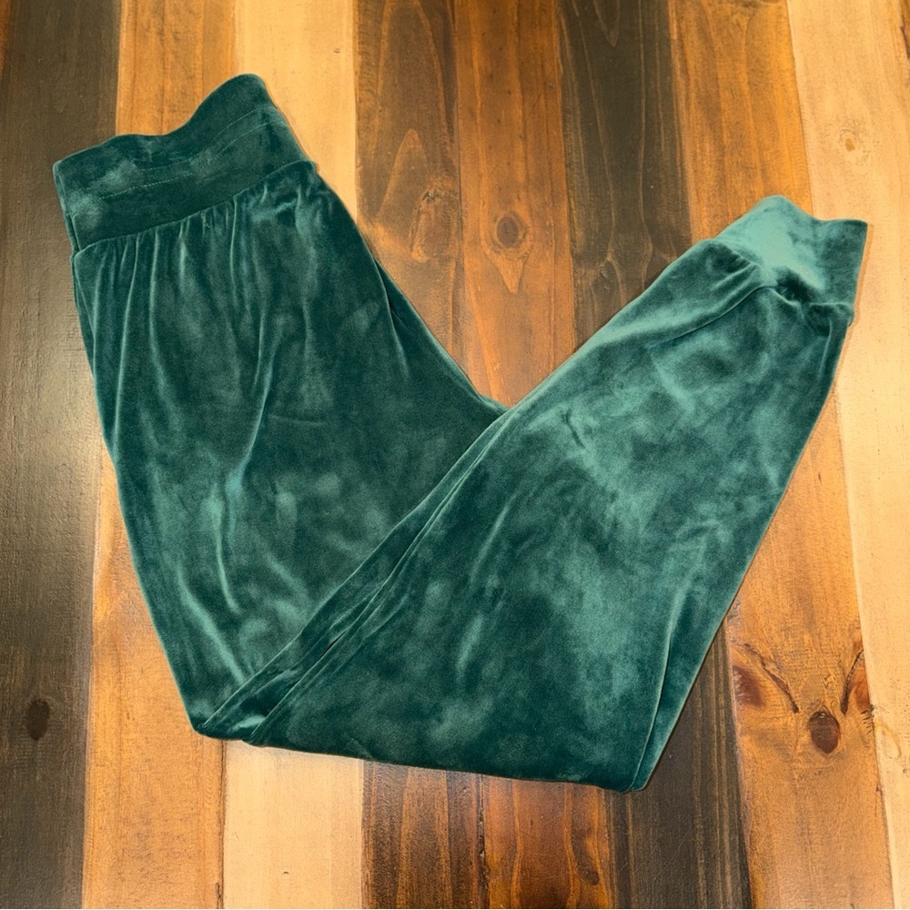 Victoria's Secret Velour High-Rise Jogger Pants Plush On Point Size Small